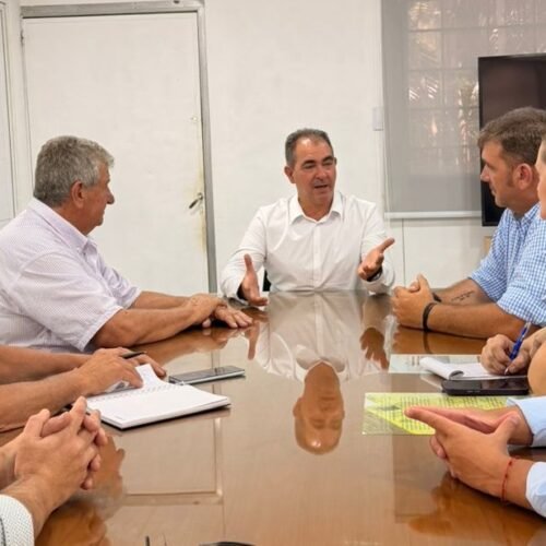 Reunión. Trabajo articulado con el Municipio de Mercedes Reunión. Trabajo articulado con el Municipio de Mercedes