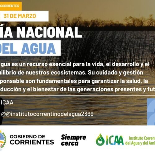 Día Nacional del Agua: importancia del uso responsable de los recursos hídricos Día Nacional del Agua: importancia del uso responsable de los recursos hídricos