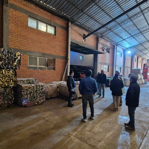 En Santo Tomé: inspección a plantas de reciclado y obras en evaluación En Santo Tomé: inspección a plantas de reciclado y obras en evaluación