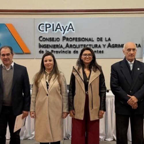 El ICAA participó del Primer Conversatorio Profesional de Agrimensura en Corrientes