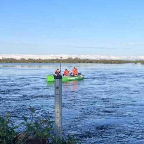 Finalizó el relevamiento del arroyo Sarandí hasta su desembocadura en el arroyo Barrancas Finalizó el relevamiento del arroyo Sarandí hasta su desembocadura en el arroyo Barrancas
